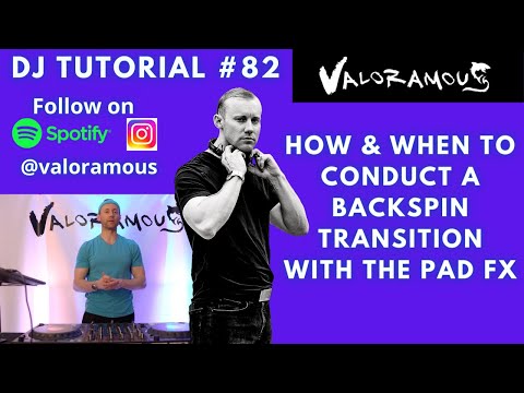 DJ Tutorial 82 | How & When To Conduct A Backspin Transition With The DDJ-1000 Pad FX