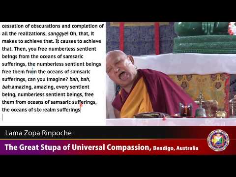 20180413 0930 LZR GSUC Bendigo - Benefits of holy objects and offerings. How take care of children