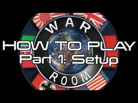 How to Play War Room 2nd Edition - Part 1: Setup - Bored Online? Board Offline!