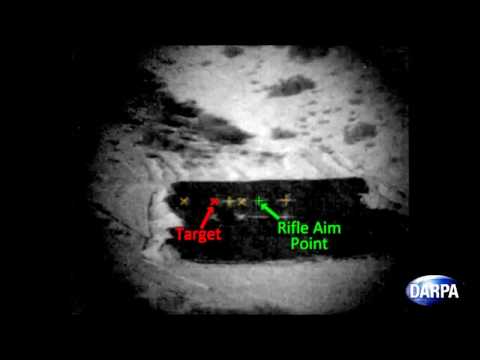DARPA   EXACTO In Flight Guided  50 Caliber Bullets Live Firing Tests 720p