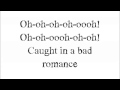 Lady Gaga - Bad Romance (lyrics) Lady Gaga - Bad Romance (lyrics)