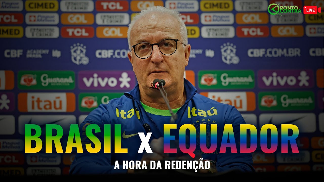 BRASIL X EQUADOR - A REDENÇÃO