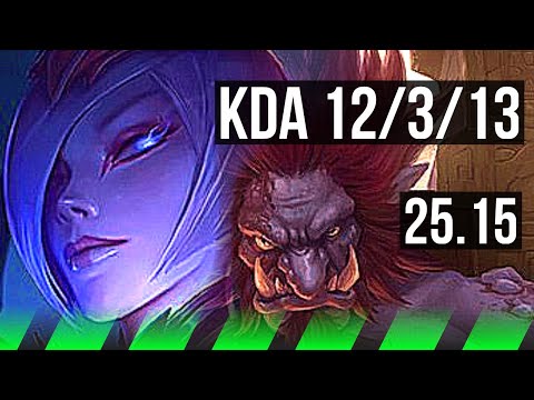 ELISE vs TRUNDLE (JGL) | 12/3/13, Godlike, 600+ games | NA Master | 25.15