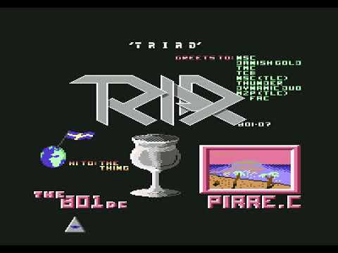 cazzoni demo for triad 1987 ! Commodore 64