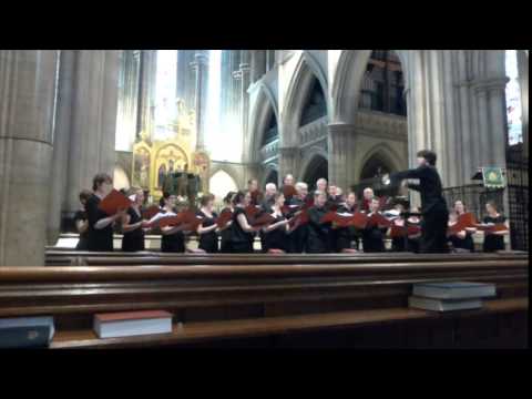 The Edinburgh Singers: Morten Lauridsen - Lux Aeterna, O Nata Lux (The American Cathedral, Paris)