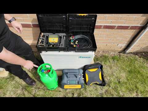 Recovery, pressure test, evacuation, recommission HVACR - System