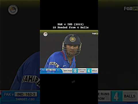 Pakistan vs India thriller match// Youvii and Dhoni batting #cricket #cricketlover #dhoni #shorts