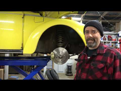 VW Super Beetle Disc Brake Upgrade! Make you Beetle Stop Like A Modern Car.