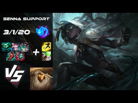 SUPPORT Senna vs Bard - NA Challenger Patch 14.17