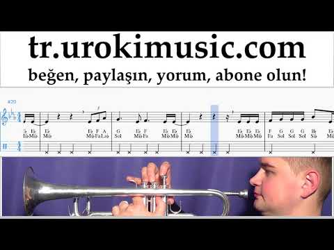 Trompet Nasıl Çalınır Shawn Mendes - Treat You Better Tablatura um-i723