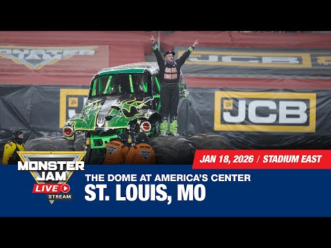 Monster Jam: St. Louis, MO - 2 (Full Event) | Jan 18, 2026 | Stadium East