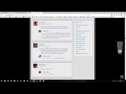 Soliss's LoL Patch 7.11 Notes! Item Presets Creator! 10 Champ Ban!
