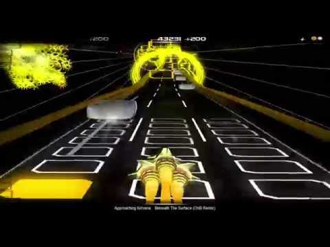Audiosurf: Approaching Nirvana - Beneath the surface (DnB remix)