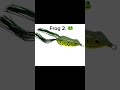 Top 5 best top water lures in my opinion #fishing #bassfishing #topwaterlures
