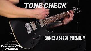 Video thumbnail for TONE CHECK: Ibanez AZ42P1 Premium Electric Guitar Demo by Cream City Music
