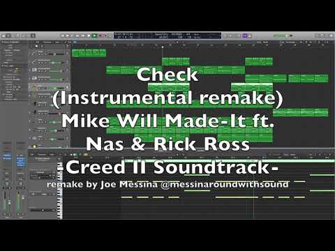 Creed 2 soundtrack - Check Instrumental - Logic Pro Remake - Mike Will, Rick Ross, Nas