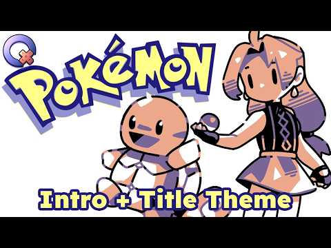 Pokémon Red & Blue - Opening + Title Screen [Animation & Cover]