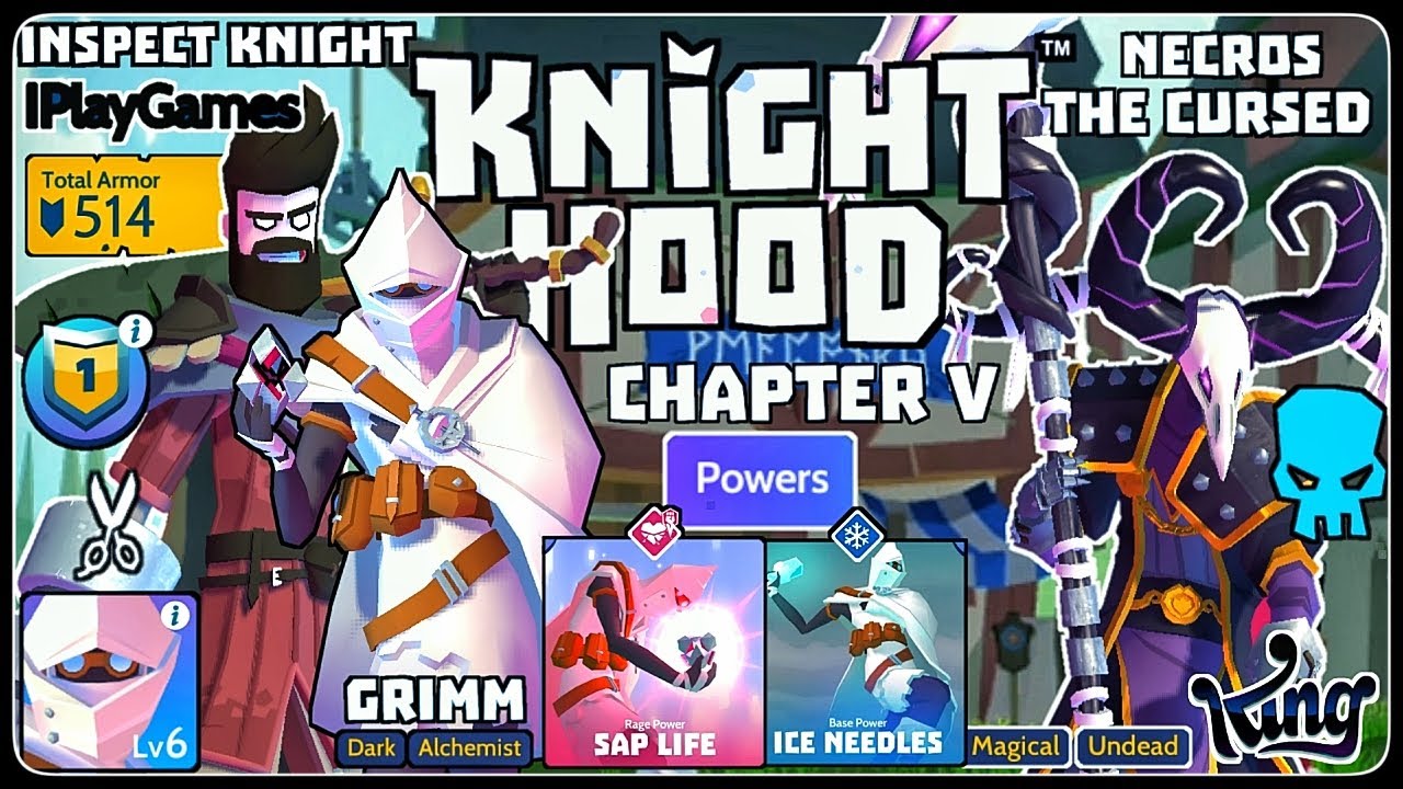 Knighthood - New Chapter Defeating The Necros The Cursed - Android Gameplay Part 5