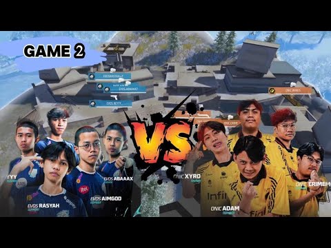 EVOS divine vs ONIC olympus Game 2 | FFSS MD 9 2025 | Freefire Indonesia