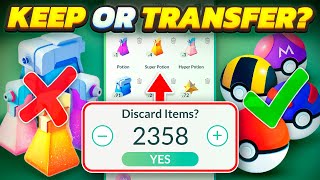 How to EASILY Manage your Item Bag Space (Pokémon GO)