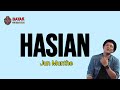 HASIAN - JUN MUNTHE LIRIK | UNOFFICIAL |