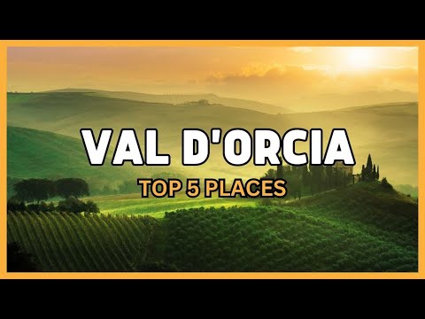 Top 5 places to see in Val d'Orcia (don't miss 👀)