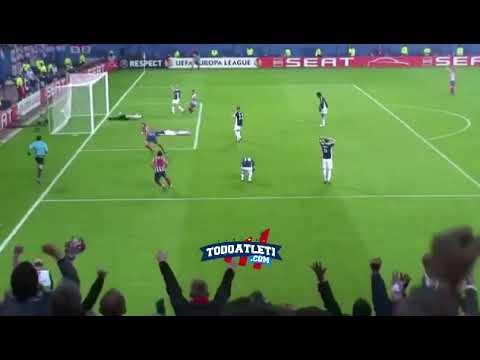 El gol de Forlán en la Final de la Europa League 2010 vs Fulham.