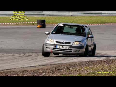 Kalara Adrian - Citroen Saxo - SuperOES 8 Runda Tor Kielce 21-08-2021