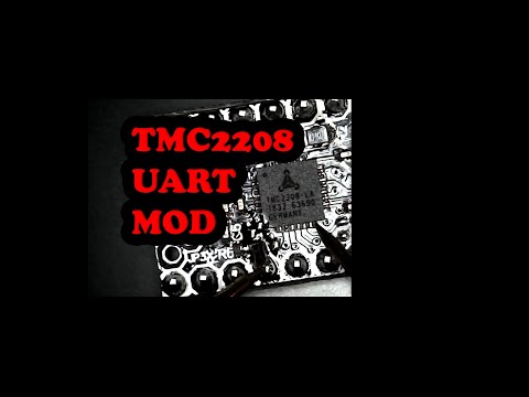 BigTreeTech TMC2208 2.0 UART Mod for SKR 1.3 1.4 Pro TMC Connection Error