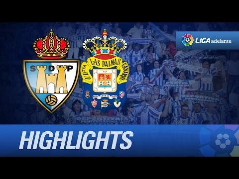 Resumen de SD Ponferradina (2-2) UD Las Palmas - HD