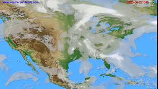 Cloud forecast USA & Canada // modelrun: 12h UTC 2020-05-26
