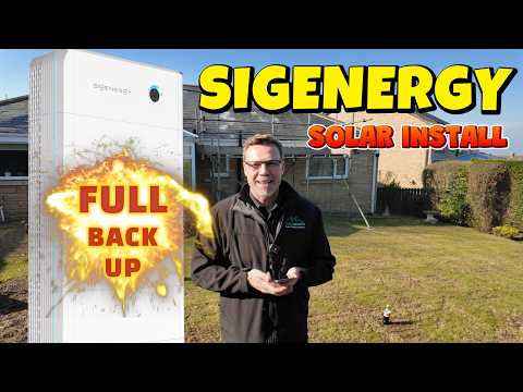 Installing a Sigenergy Solar & Battery System — Slate Roof Full Install