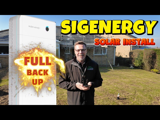 Full Sigenergy Install on a Slate Roof (Complete Process)