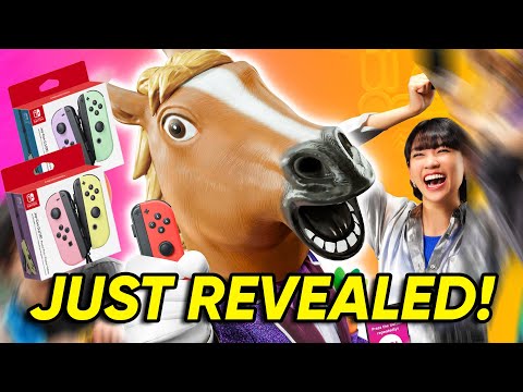 SHOCKING Nintendo Switch Announcement! The Horse Game Is Real! Everybody 1-2 Switch