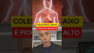 COLESTROL BAIXO pode ser Pior do que ALTO 😱 #saude #prevenção #drmoacirrosa