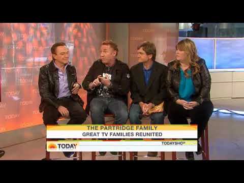 David Cassidy With The Cast Of The Partridge Family On Today Show I in 2010