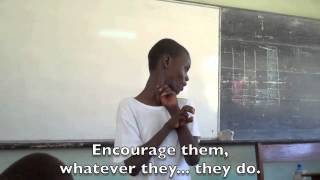 preview picture of video 'Theo's speech - to community based rehabilitation students at University of Education, Winneba'