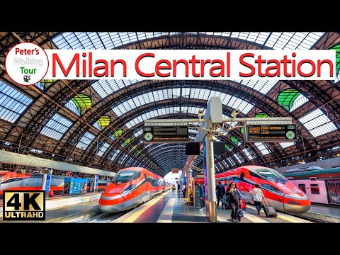 Milan Central Station - Stazione di Milano Centrale - Italy 4K UHD