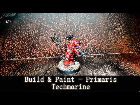 How to Build & Paint a Primaris Techmarine to a table top standard