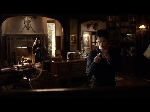 TVD 1x20 - "So you'll be here again tonight?" | Delena Scenes HD