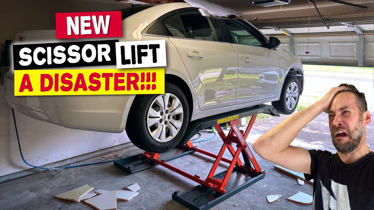 I Bought a Chinese Katools Car Scissor Lift and it's a TOTAL DISASTER! Unboxing & Review Katools X80