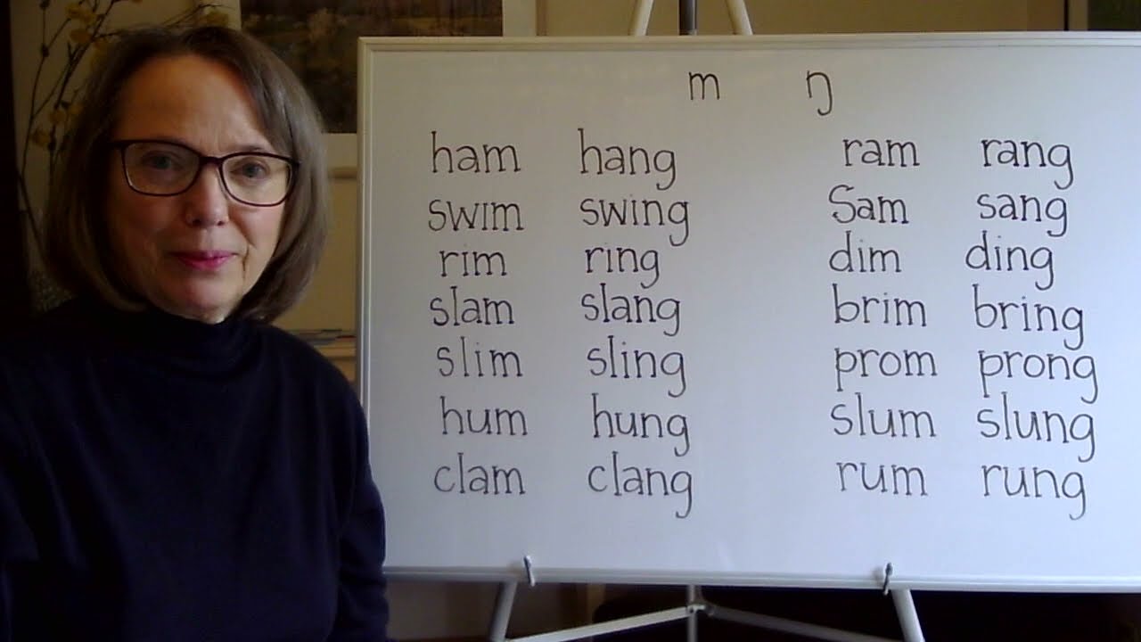 m and ng  MINIMAL PAIRS