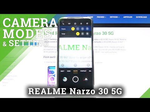 How to Change Aspect Ratio on REALME Narzo 30 5G - Camera Settings