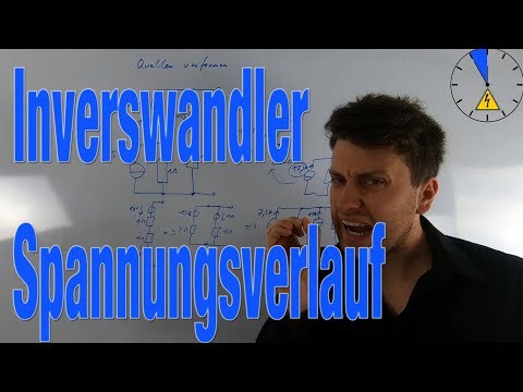 Inverswandler Strom und Spannungsverlauf Buck Boost Converter