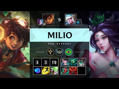 Milio Support vs Janna - BR Challenger Patch 14.24