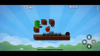 Apple Worm Level 29 Solution Walkthrough