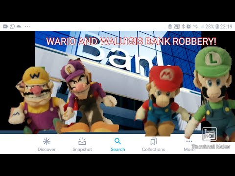 SEP MOVIE:WARIO AND WALUIGIS BANK ROBBERY!