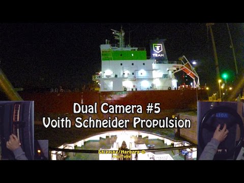 Tugboat Dual Camera #5 - Voith Schneider Controls