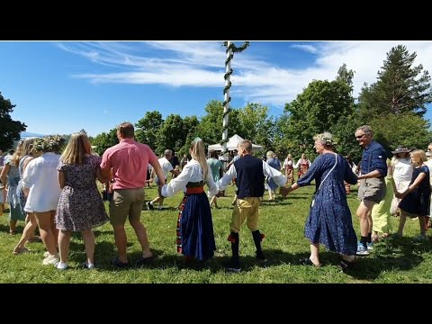 midsommar || Rättvik || glad midsommar || perayaan pertengahan musim panas