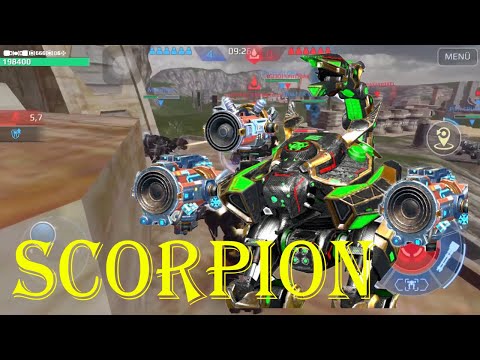 SCORPION HAVOC SCATTER, WAR ROBOTS